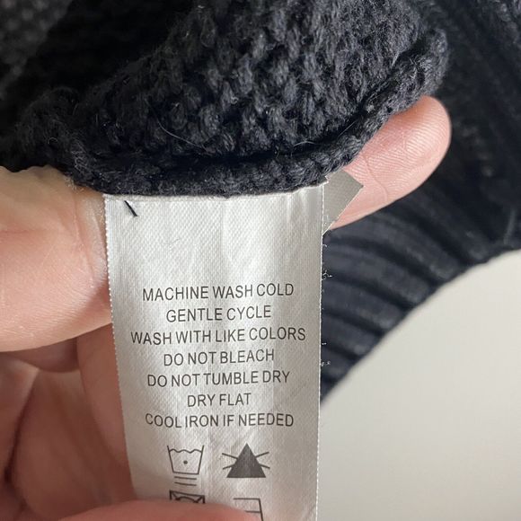 CARBON 2 COBALT Mens Gray Quarter Zip Mock Long Sleeve Sweater Size M Hi Def - Picture 7 of 10